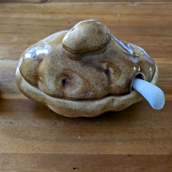 Potato Sour Cream Bowl Handmade 1996 Vintage Retro - Picture 2 of 6